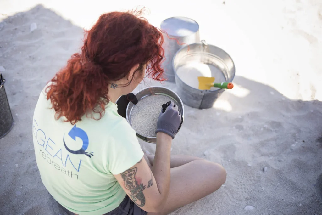 A nationwide research on microplastics on the beaches